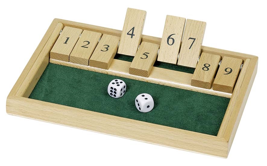 SHUT THE BOX JEU DE DES