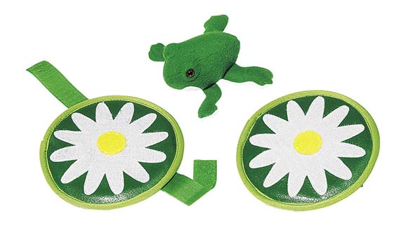 GRENOUILLE JEU DU LANCE, VELCRO