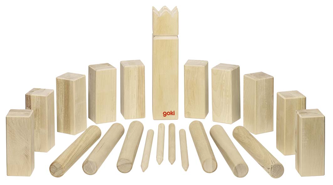 KUBB, JEU DE VIKINGS, SAC EN COTON