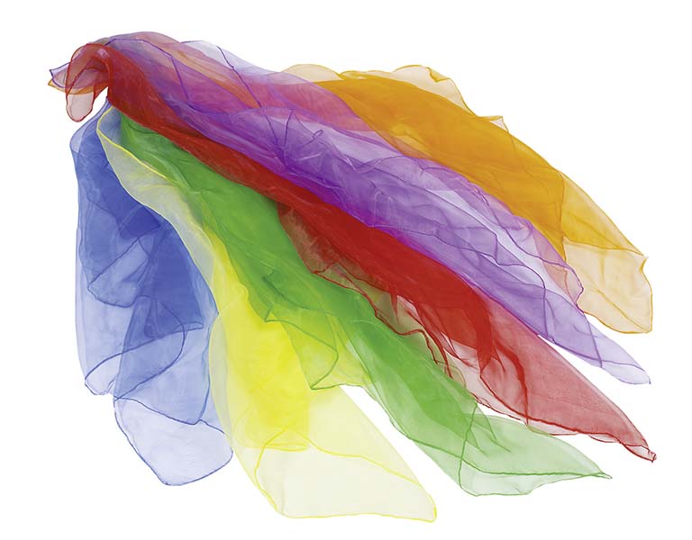 FOULARDS EN TISSU POUR JONGLER