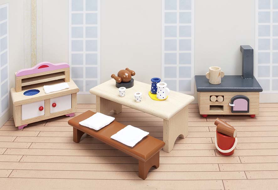 MUEBLES DE MUÃ±ECAS CASTILLO, COCINA