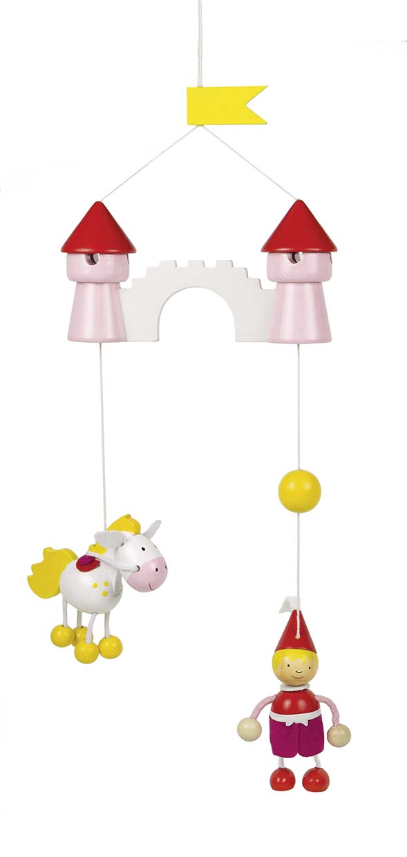 MOBILE, PETITE PRINCESSE AVEC LICORNE