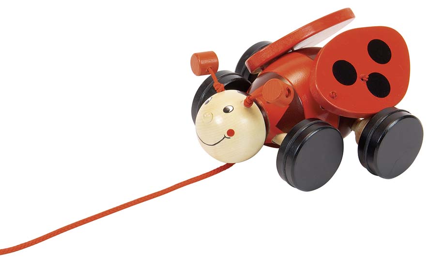 COCCINELLE A TIRER LIL