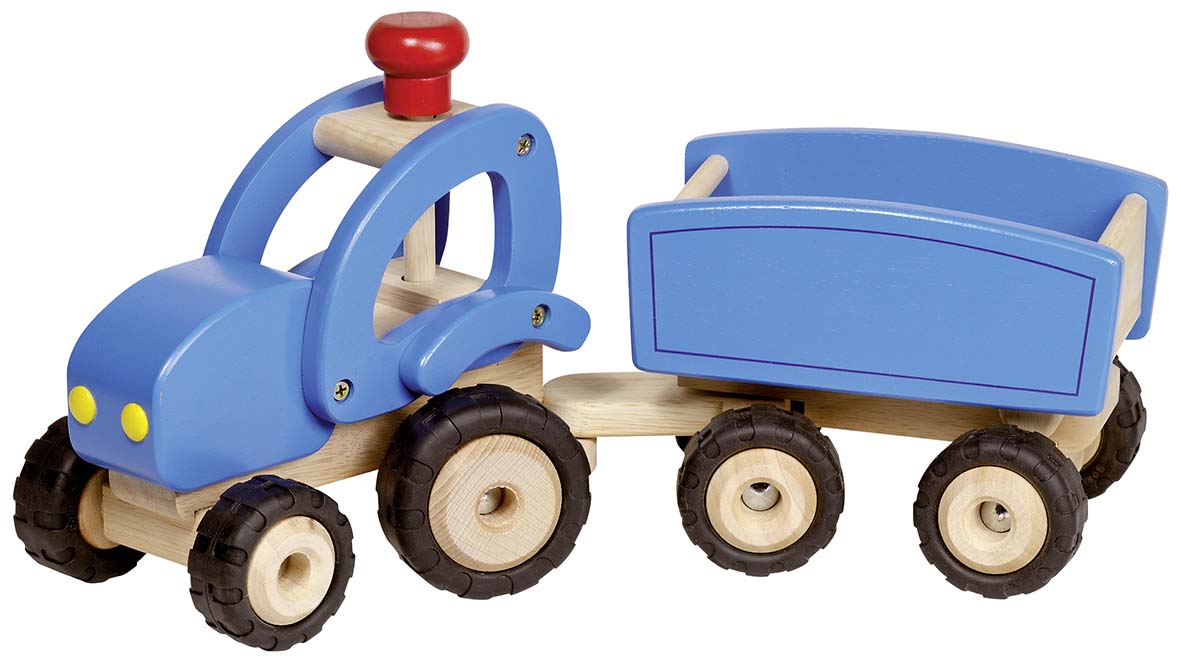 TRACTEUR AVEC REMORQUE