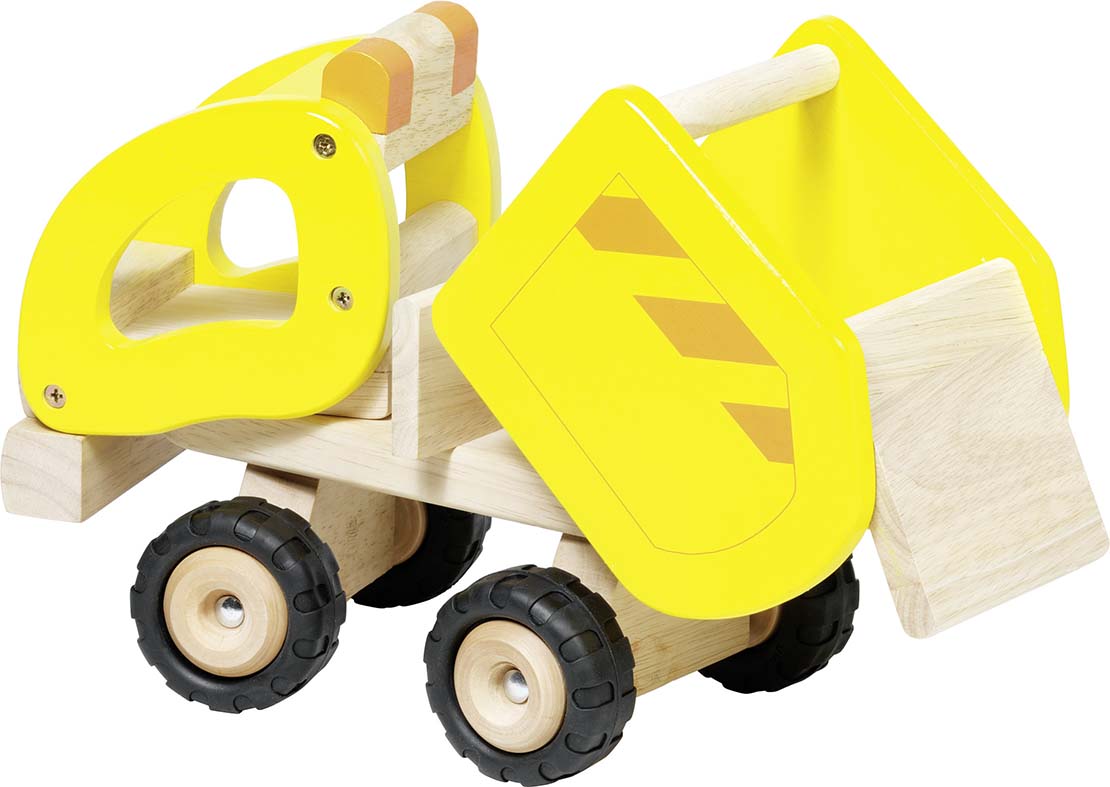 CAMION-BENNE JAUNE