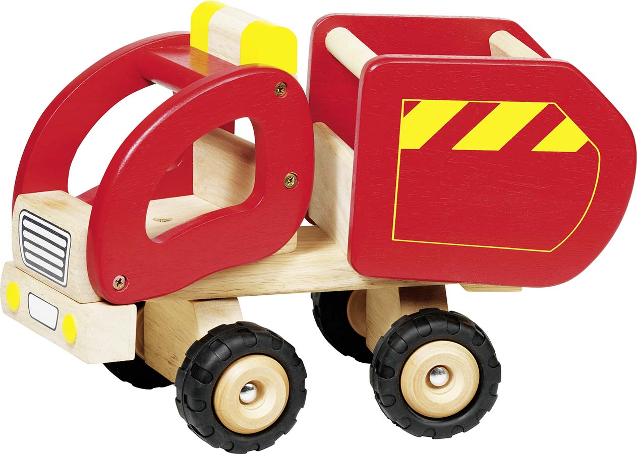 CAMION-BENNE ROUGE