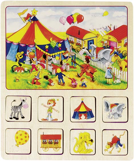 LOTO DES IMAGES FERME, CIRQUE...
