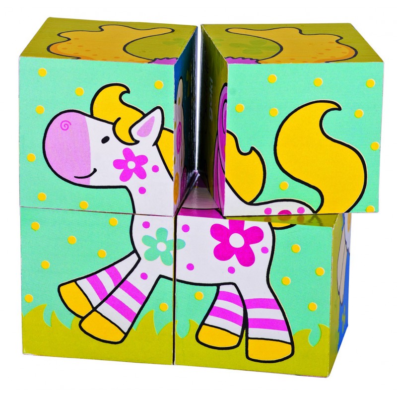 CUBES  PUZZLES 4 CUBES  SUSIBELLE