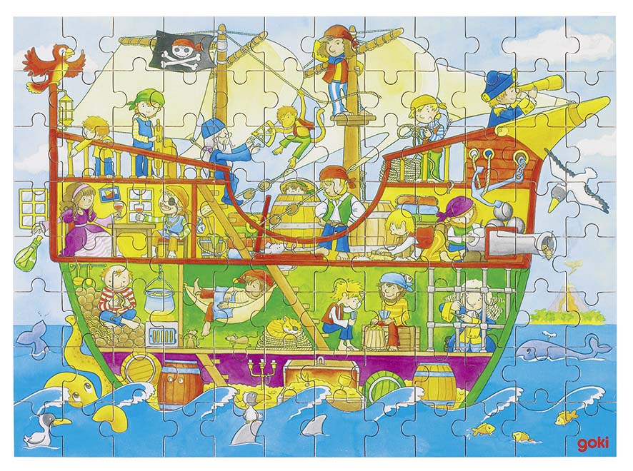 PUZZLE, PIRATES A L'AVENTURE