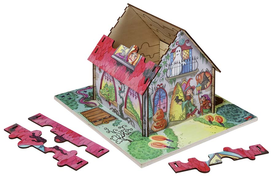 PUZZLE 3-D, LA MAISON DES SORCIERES