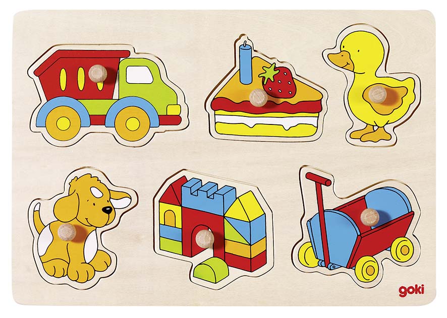 PUZZLE A ENCASTREMENTS JEU, CANARD, ...