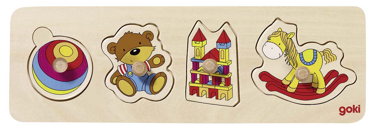 PUZZLE A ENCASTREMENTS, MES JOUETS