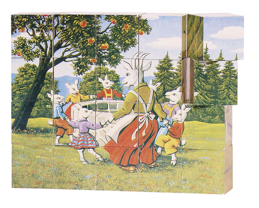 CONTES, PUZZLE DE CUBES