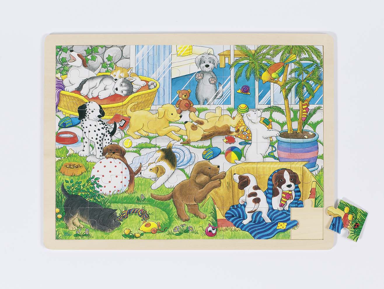 L' ECOLE DES CHIOTS, PUZZLE