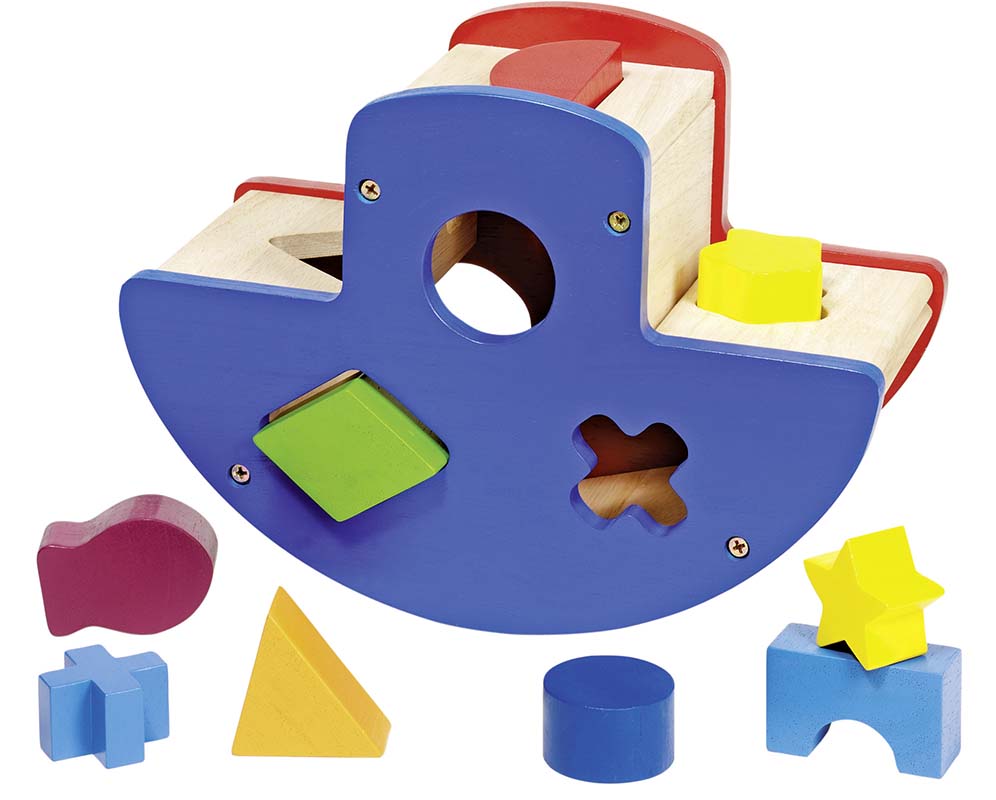 BOITE Ã FORMES   BATEAU