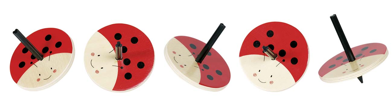 TOUPIE COCCINELLE