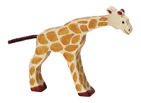 GIRAFE, PETITE, BUVANT