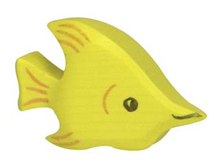 POISSON TROPICAL, JAUNE
