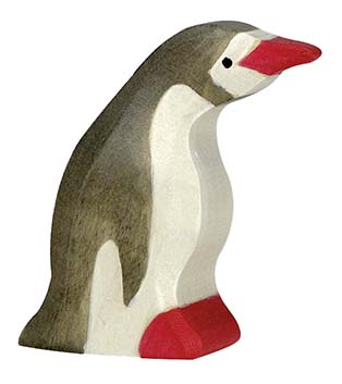 PINGOUIN, PETIT, TETE EN AVANT