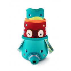 3 GOBELETS DE BAIN JUNGLE