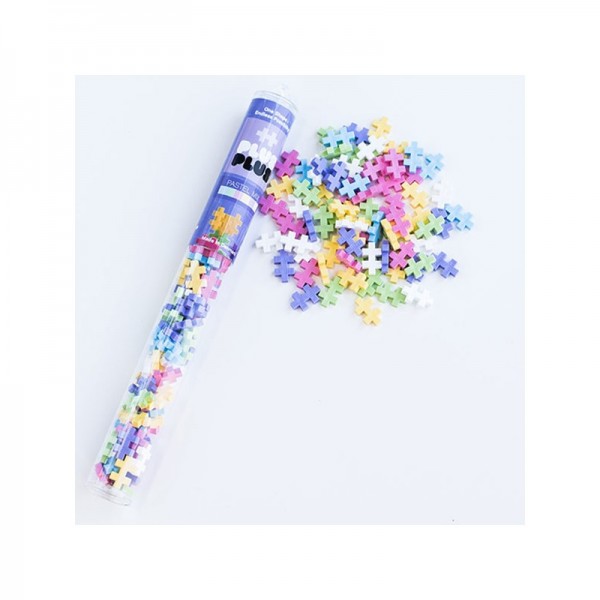 PLUS PLUS TUBE 100 PCS PASTEL MIX