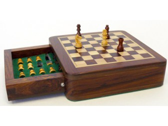 ECHIQUIER CARRE A TIROIR MAGNETIQUE 25*25 CM