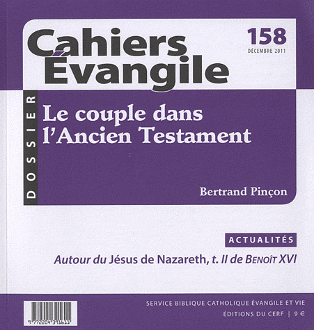 CE-158. LE COUPLE DANS L'ANCIEN TESTAMENT