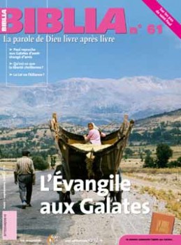 BIBLIA NUMERO 61 L'EVANGILE AUX GALATES
