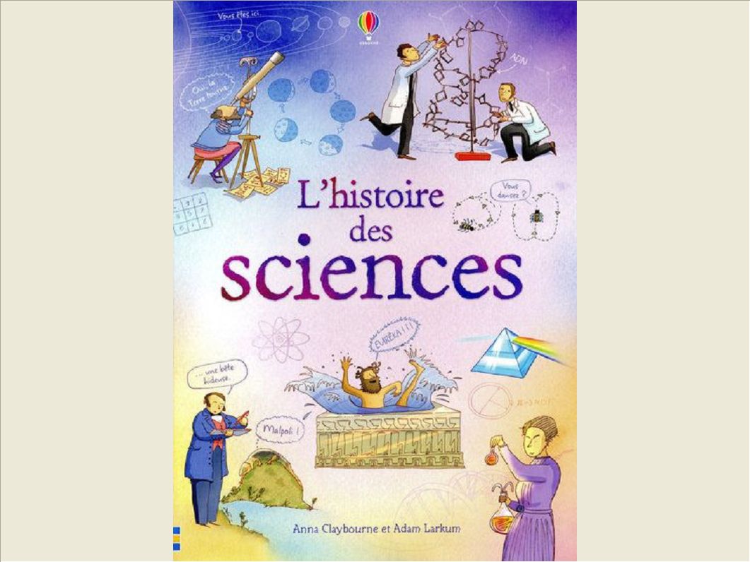 HISTOIRE DES SCIENCES