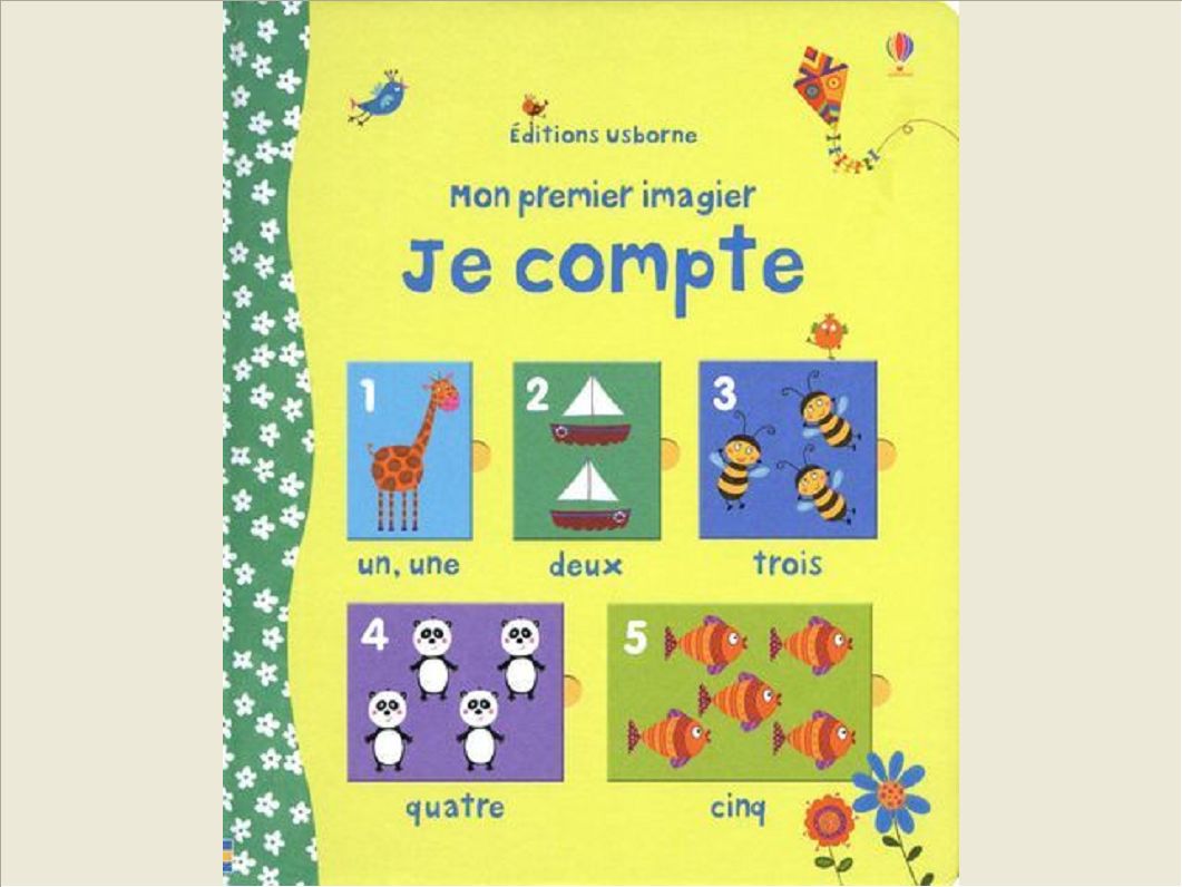 MON PREMIER IMAGIER JE COMPTE
