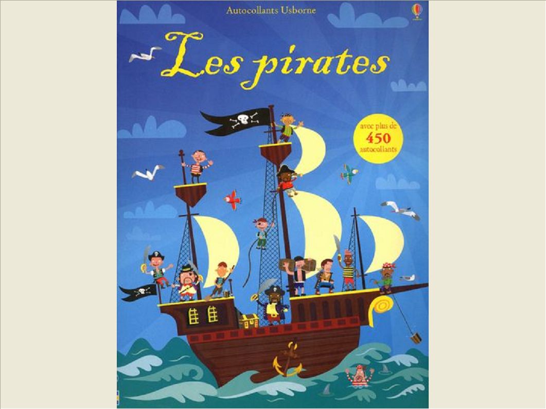 LES PIRATES - AUTOCOLLANTS USBORNE