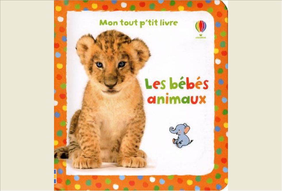 LES BEBES ANIMAUX - MON TOUT PREMIER LIVRE
