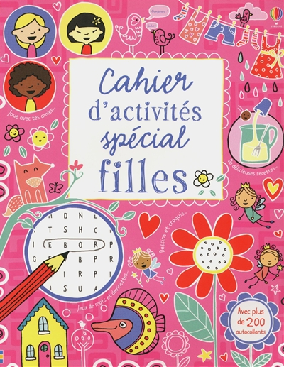 CAHIER D'ACTIVITES SPECIAL FILLES