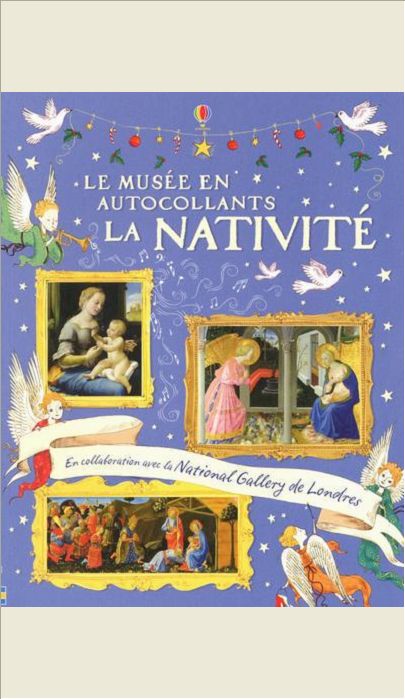 LA NATIVITE - L'ART EN AUTOCOLLANTS