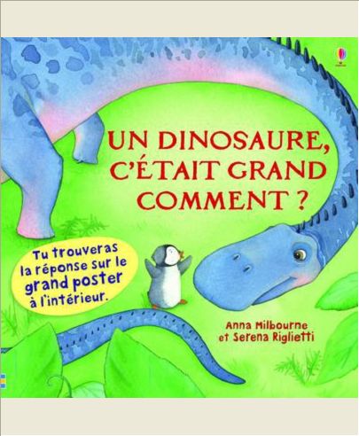 UN DINOSAURE, C'ETAIT GRAND COMMENT ?