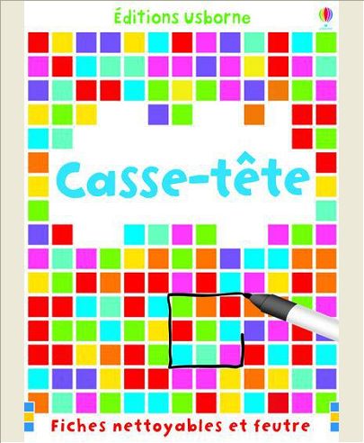 FICHES JEUX USBORNE : CASSE-TETE