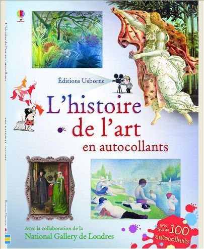 L'HISTOIRE DE L'ART EN AUTOCOLLANTS