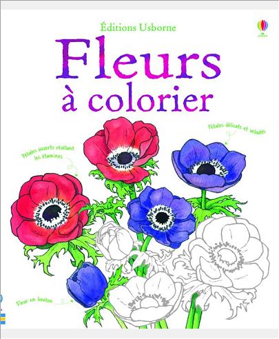 FLEURS A COLORIER