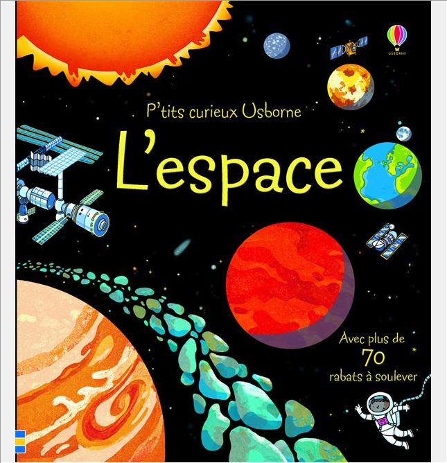 L'ESPACE - P'TITS CURIEUX USBORNE