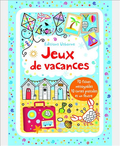 BOITE DE FICHES JEUX DE VACANCES