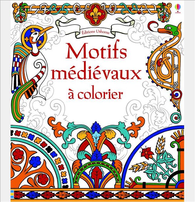 MOTIFS MEDIEVAUX A COLORIER