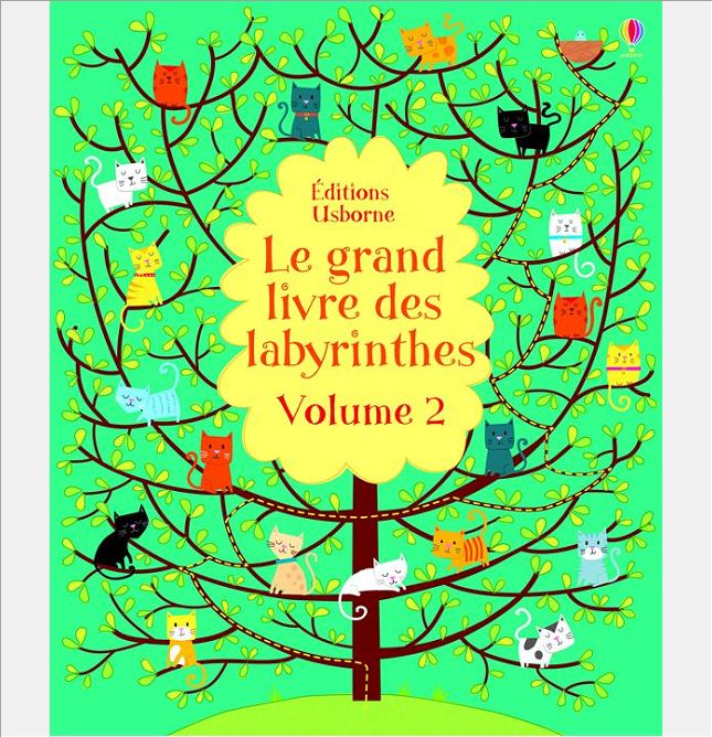 LE GRAND LIVRE DES LABYRINTHES - VOLUME 2
