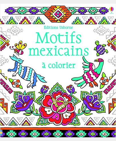 MOTIFS MEXICAINS A COLORIER