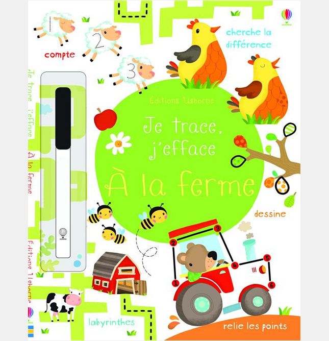 JE TRACE, J'EFFACE - A LA FERME