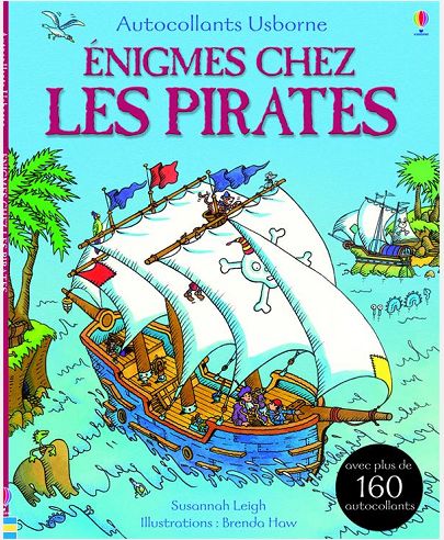 ENIGMES CHEZ LES PIRATES - AUTOCOLLANTS USBORNE