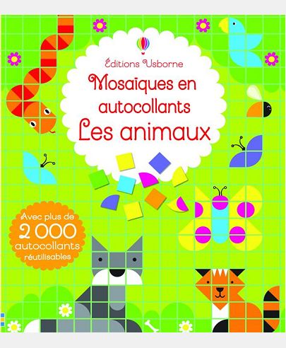 LES ANIMAUX - MOSAIQUES EN AUTOCOLLANTS