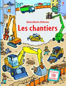 LES CHANTIERS - AUTOCOLLANTS USBORNE