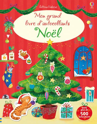 MON GRAND LIVRE D'AUTOCOLLANTS - NOEL