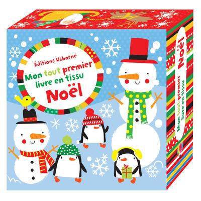 AVEC MON DOIGT... MON TOUT PREMIER LIVRE EN TISSU - NOEL