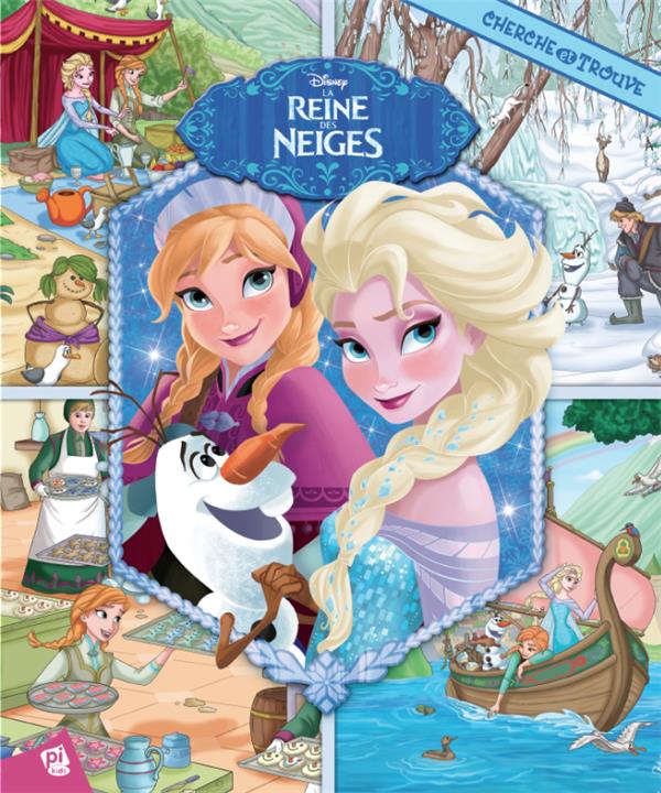 LA REINE DES NEIGES RETOUR A ARENDELLE - CHERCHE ET TROUVE